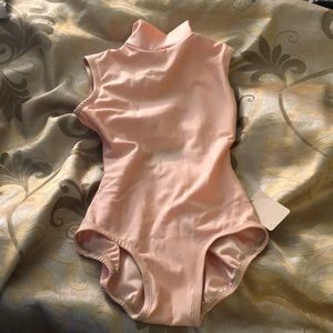 Peach colored lucky Leo leotard!